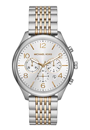 Michael Kors Orologio Cronografo Quarzo Unisex Adulto Con Cinturino In Acciaio Inox Mk8660