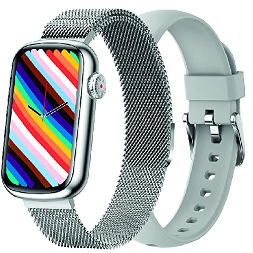 Smarty 2.0 Orologio Intelligente Sw032B, Argento, Moderno