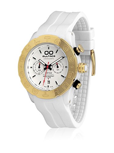 Bultaco Orologio Cronografo Miyota Os21 Da Uomo. Con Cinturino In Caucciù H1Pw43Ccw2