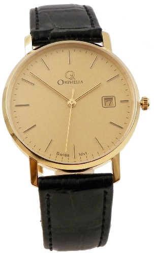 Orphelia Mon-7065 - Orologio Da Polso Uomo, Pelle, Colore: Nero