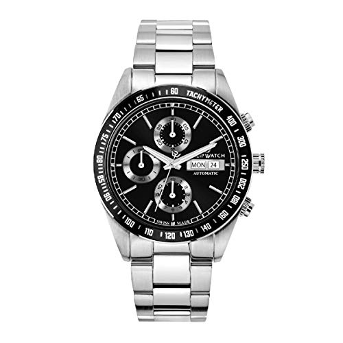 Philip Watch Orologio Cronografo Automatico Uomo Con Cinturino In Acciaio Inox R8243607001