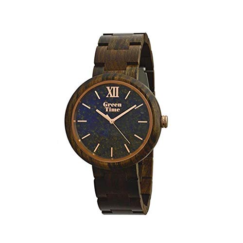Orologio Donna In Legno Green Time By Zzero Lapis And Sandal Zw083F
