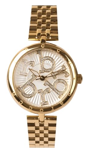 Roccobarocco Watch- Diamonds- Rb.4878L-02M Donna Gold