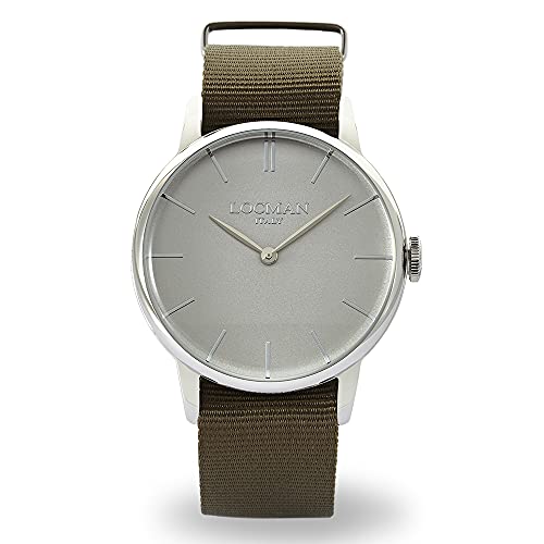 Locman Orologio Uomo 1960 In Acciaio Verde
