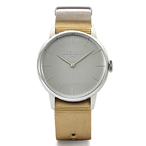 Locman Orologio Uomo 1960 In Acciaio Khaki