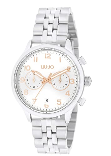 Liujo Orologio Da Uomo Delay Silver In Acciaio Tlj1834