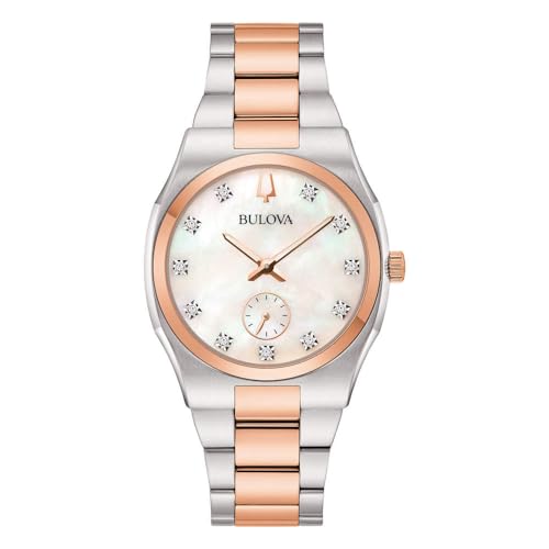 Bulova Orologio Al Quarzo Donna Surveyor Ladies Trendy Cod. 98P221