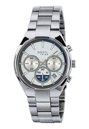 Breil Orologio Uomo Space Con Bracciale In Acciaio, Movimento Chrono Quarzo