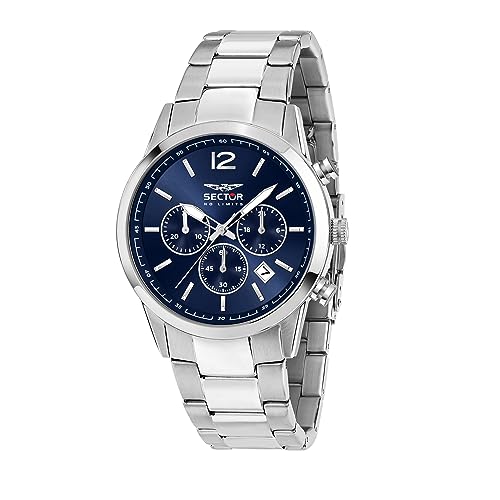 Sector No Limits Orologio Uomo, Cronografo, Analogico, Collezione 660 - R3273617001