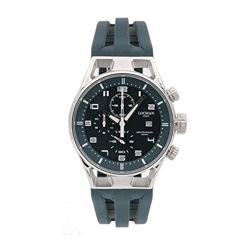 Cronografo Uomo Montecristo Chrono 41 Mm Verde Petrolio Locman