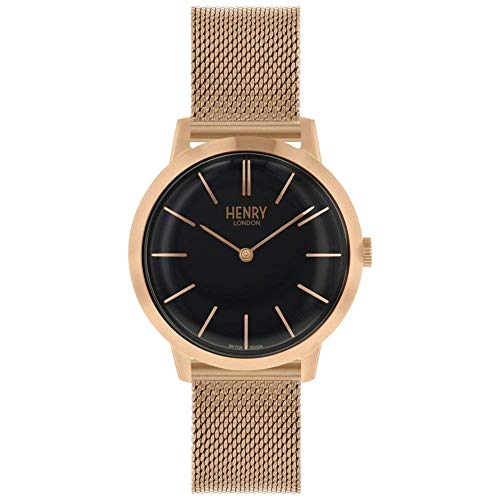 Henry London Orologio Analogico Quarzo Donna Con Cinturino In Acciaio Inox Hl34-M0234
