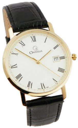 Orphelia Mon-7066 - Orologio Da Polso Uomo, Pelle, Colore: Nero