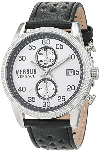 Versus Versace Orologio Analogico Classico Quarzo Uomo Con Cinturino In Acciaio Inox S66060016