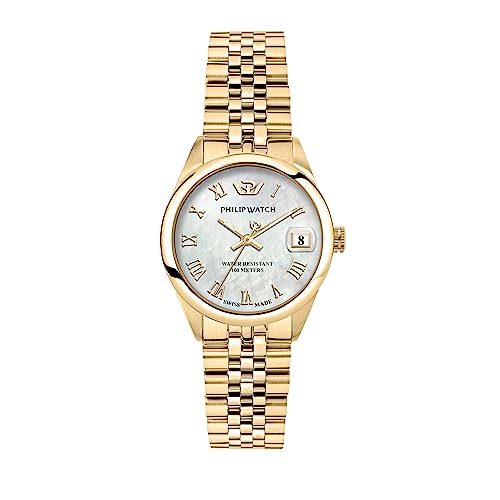 Philip Watch Caribe Orologio Donna, Tempo E Data, Analogico - 39Mm