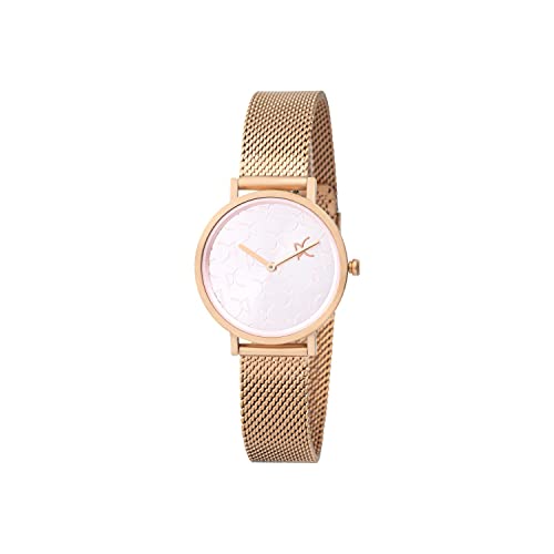 Pierre Cardin Belleville Monogram Cbv.1519 - Orologio Da Donna Al Quarzo, In Acciaio Inox