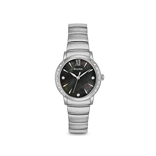 Bulova-Orologio Da Donna Con Diamanti