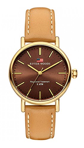 River Woods Orologio Analogico Quarzo Donna Con Cinturino In Pelle Rw340016