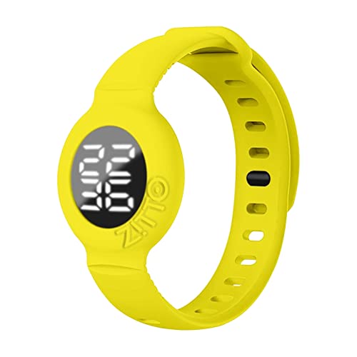 Zittomyo Watch Orologio In Silicone Quadrante Led (Crazy Yellow)