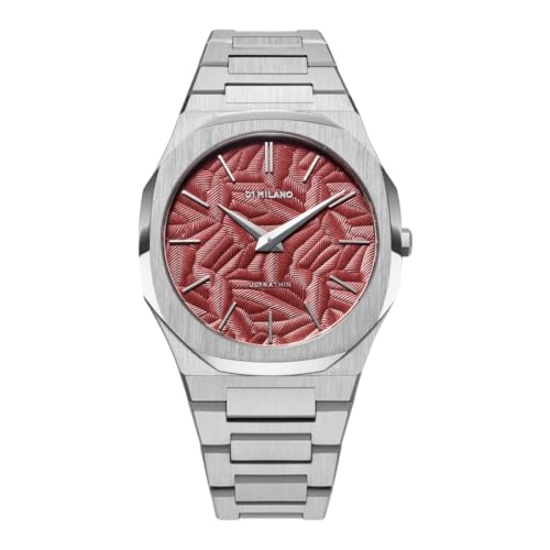 D1 Milano Orologio Digitale Al Quarzo Uomo Con Cinturino In Leather D1-Utbj33