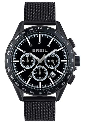 Breil - Orologio Per Uomo Rotondo Con Quadrante Mono-Colore E Cassa In Acciaio Collezione Rugged