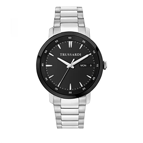 Trussardi T-Couple Orologio Uomo, Tempo E Data, Analogico - 41Mm