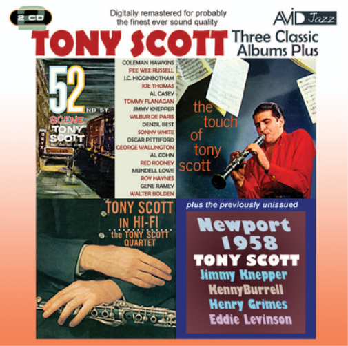 Tony Scott Three Classic Albums Plus: 52nd St. Scene/The Touch of Tony Scot (CD)