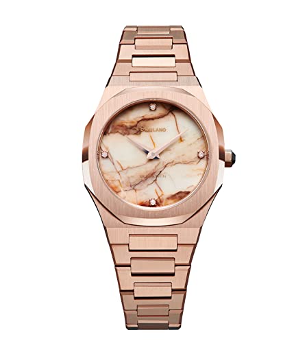 D1 Milano Orologio Analogico Al Quarzo Uomo Con Cinturino In Leather Utbl14