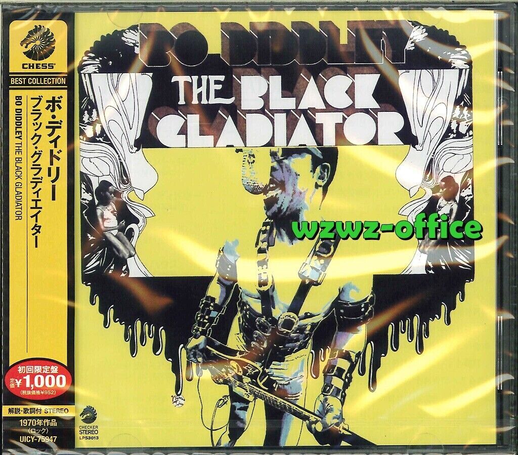 Bo Diddley R&B NUOVO CD SIGILLATO "The Black Gladiator" OBI JP