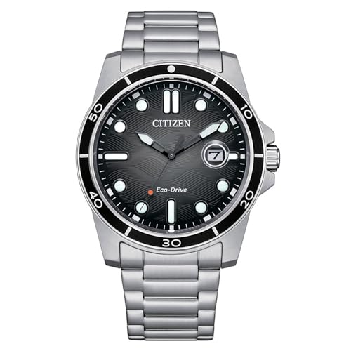 Citizen Orologio Uomo Of Sporty Marine Eco Drive Nero
