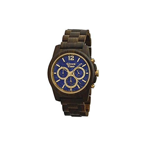 Orologio In Legno Uomo Green Time Stone Zw084B