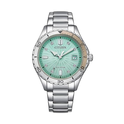 Citizen Orologio Donna Lady Crystal Verde Acqua
