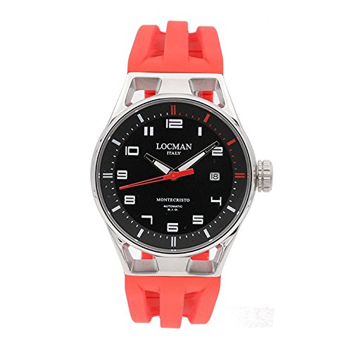 Locman Orologio Uomo Montecristo Automatico Rosso