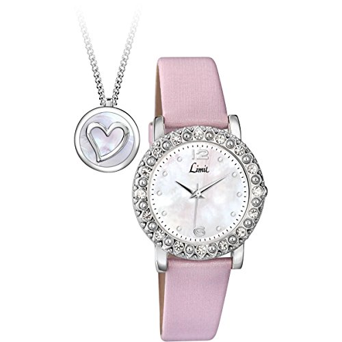 Limit Orologio Da Donna Quarzo Display Analogico Cinturino Lega Rosa E Quadrante Bianco 6169G.00