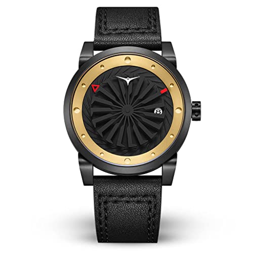 Zinvo Orologio Uomo Automatico Acciaio Analogico Pelle "Nemesis"
