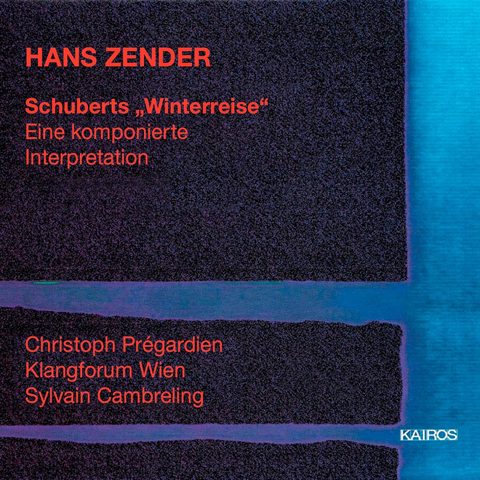 Schubert, Franz Zender - Schubert's Winterreise (CD)