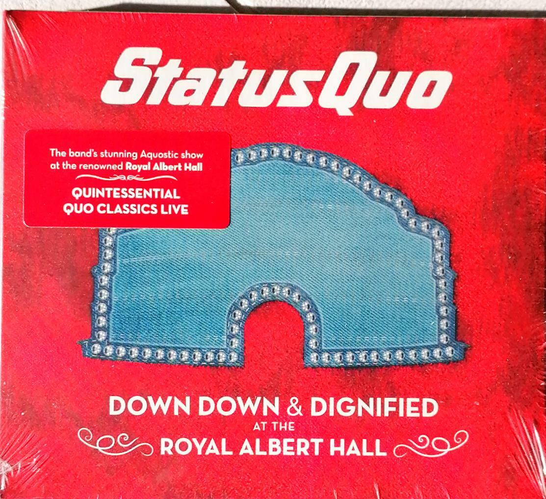 Status Quo Down Down & Dignified At The Royal Albert Hall Cd Sealed