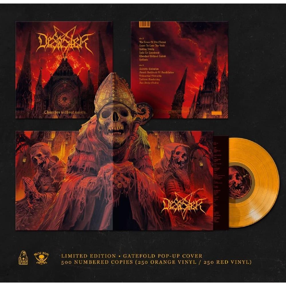 Churches Without Saints (Ltd Gatefold Popup) - Desaster (Vinile)