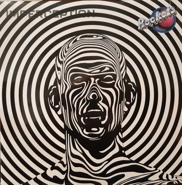 ROCKETS - IMPERCEPTION -  LP VINILE COLORATO BLUE 500 COPIE NUMERATO GATEFOLD