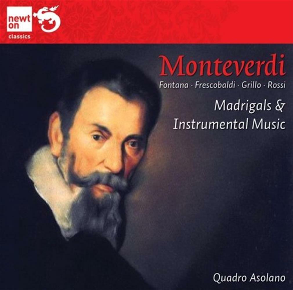 Madrigals & Instrumental Music - Claudio Monteverdi (Audio Cd)
