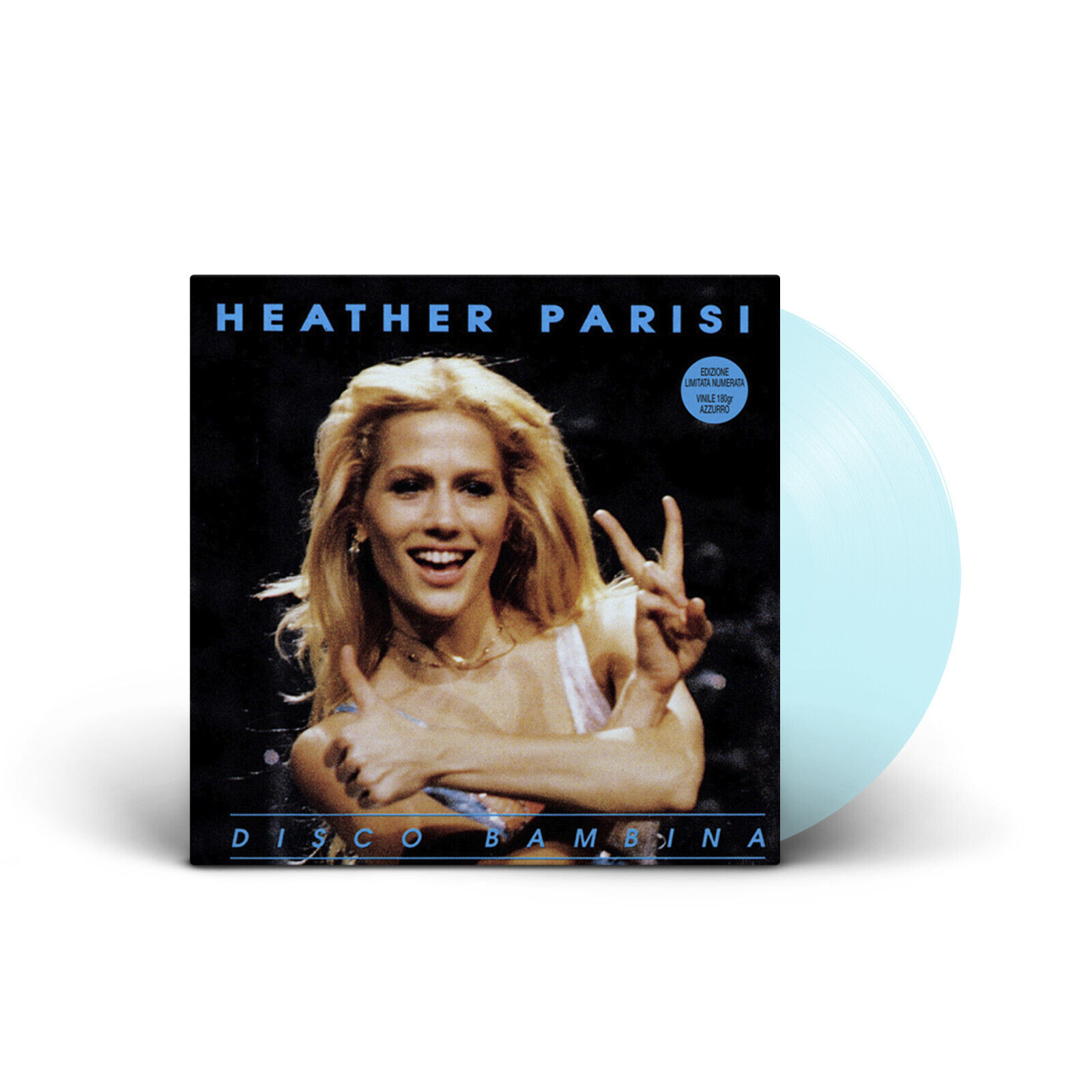 Parisi Heather Disco Bambina Vinile Lp Colorato (Azzurro Trasparente Numerato)