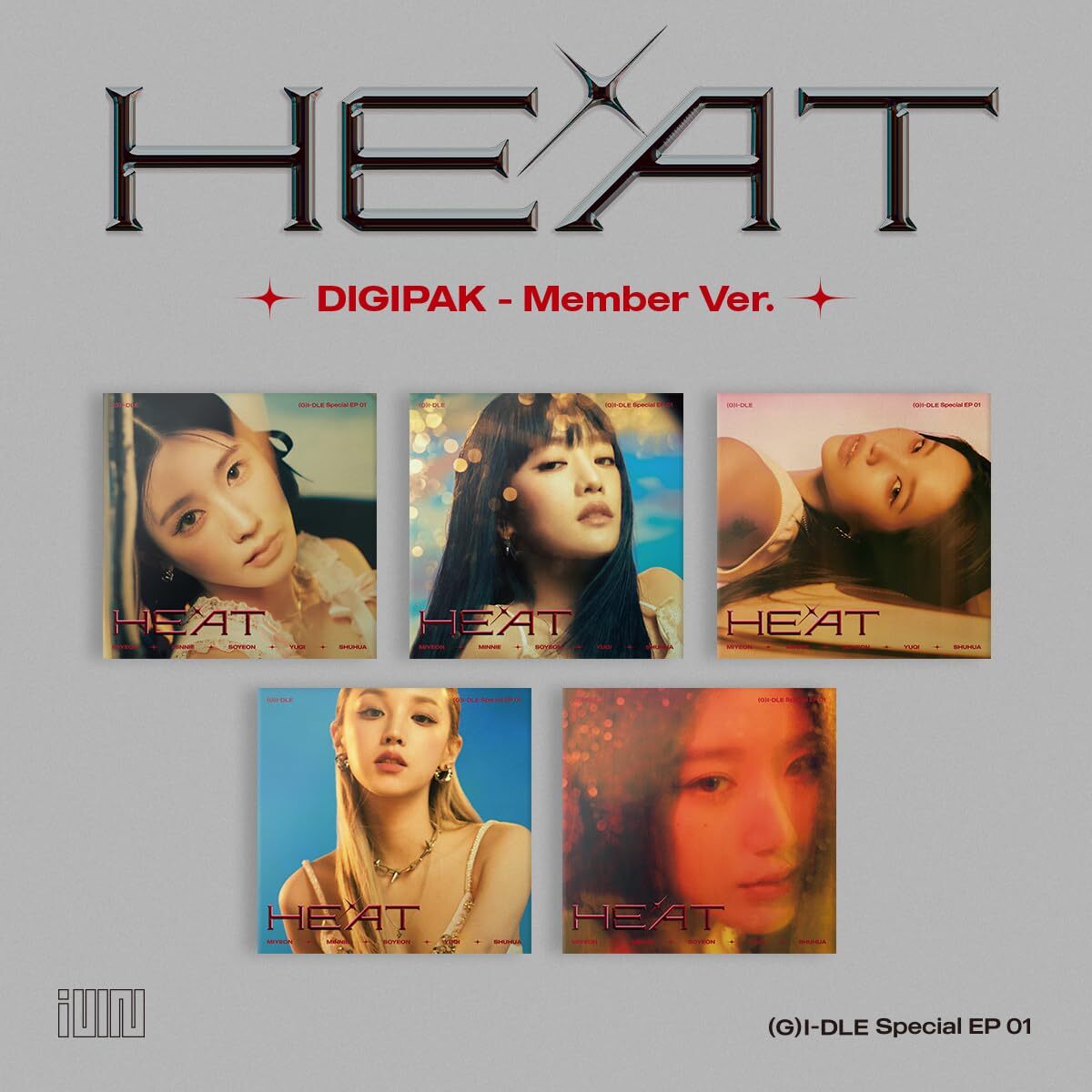 (G)i-Dle Heat (Member) (CD)