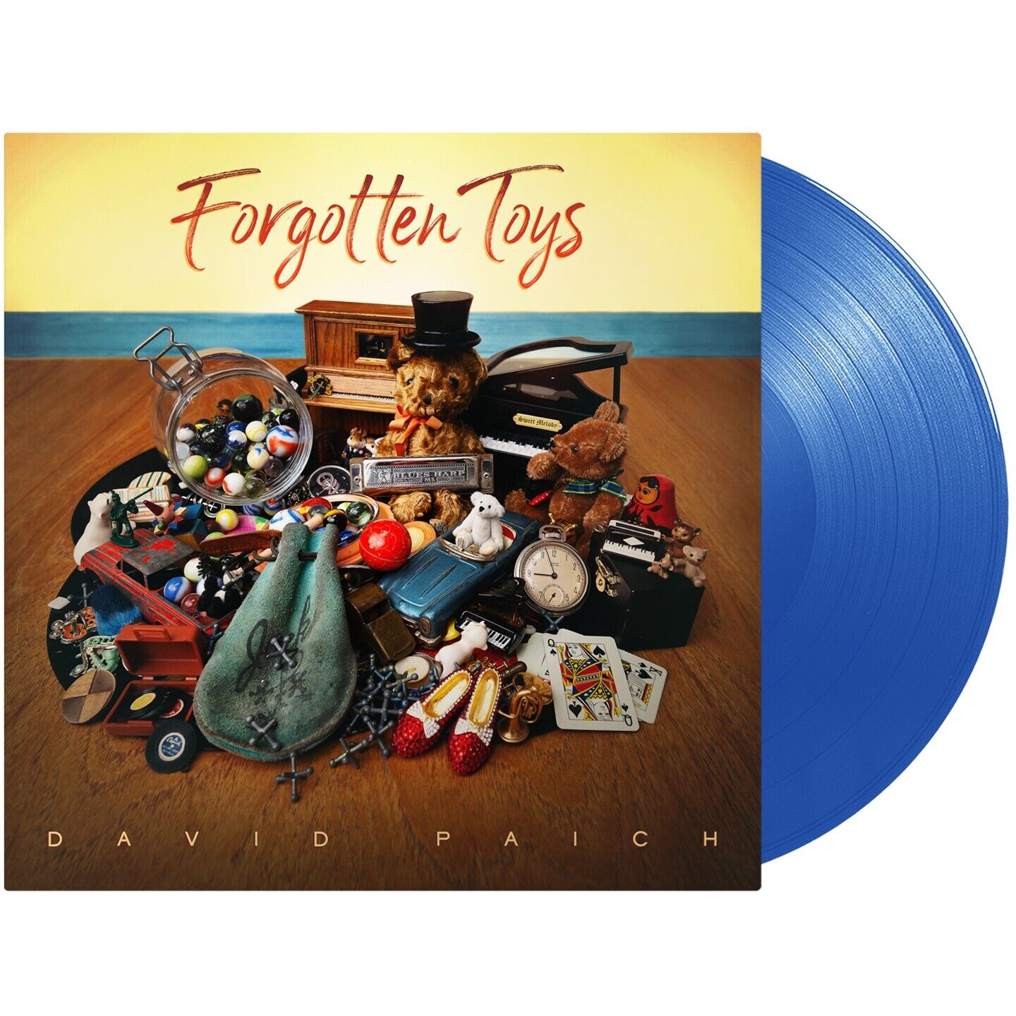 DAVID PAICH (TOTO) Forgotten Toys  (lim. ed) (2022) LP blue vinyl pre order