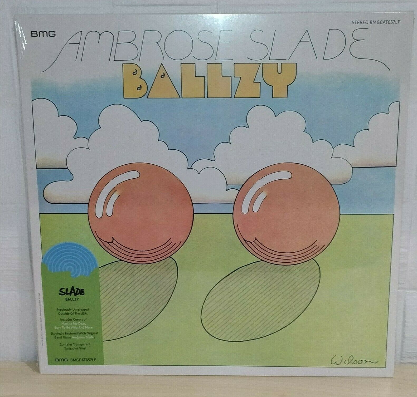 SLADE - BALLZY – TURQUOISE - RSD 2022 – LP