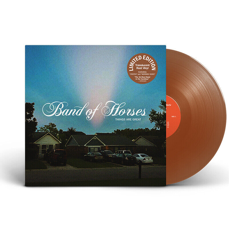 Band Of Horses Things Are Great Vinile Lp (Translucent Rust) (Indie Exclusive)