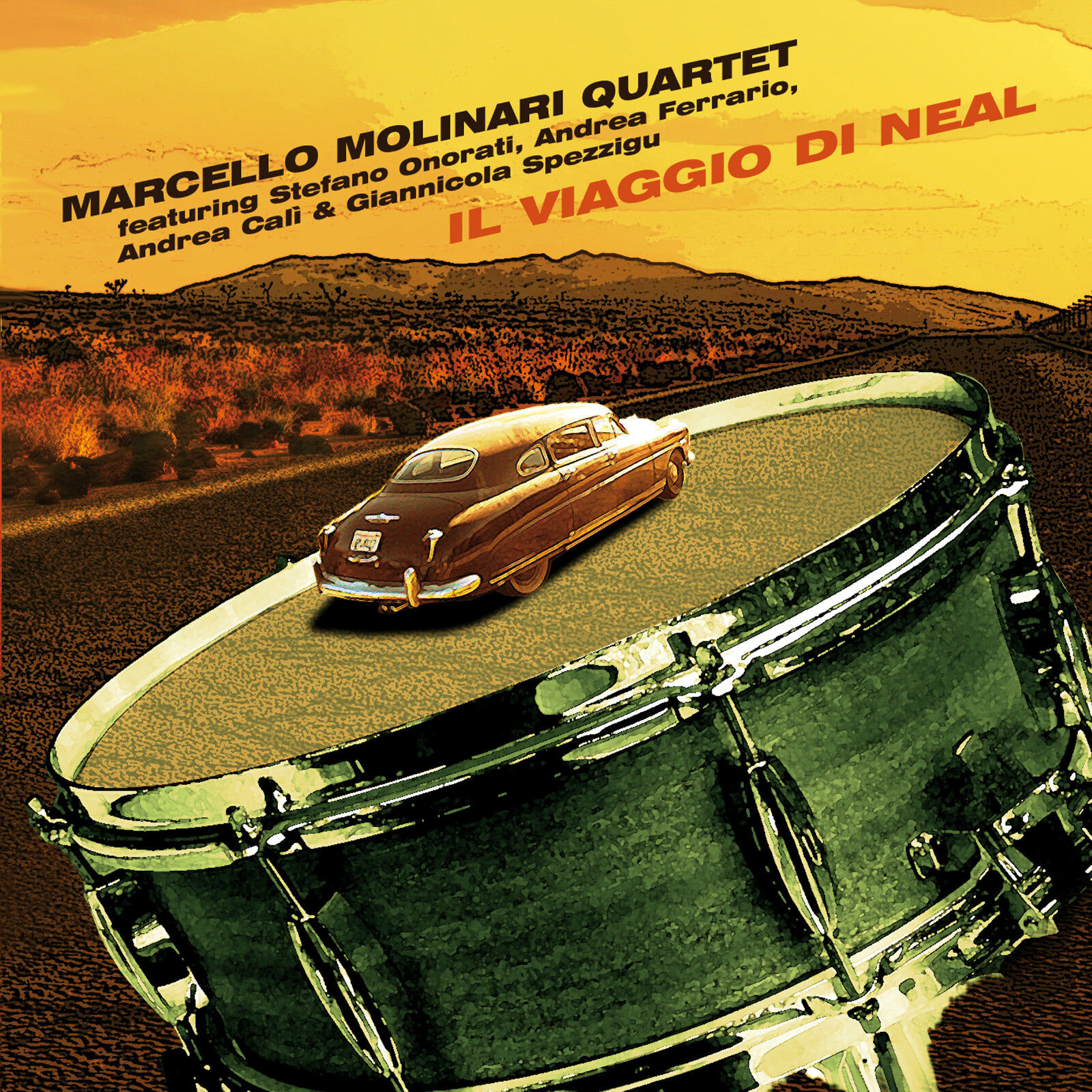 MARCELLO MOLINARI QUARTET   «Il Viaggio di Neal»  Caligola 2181