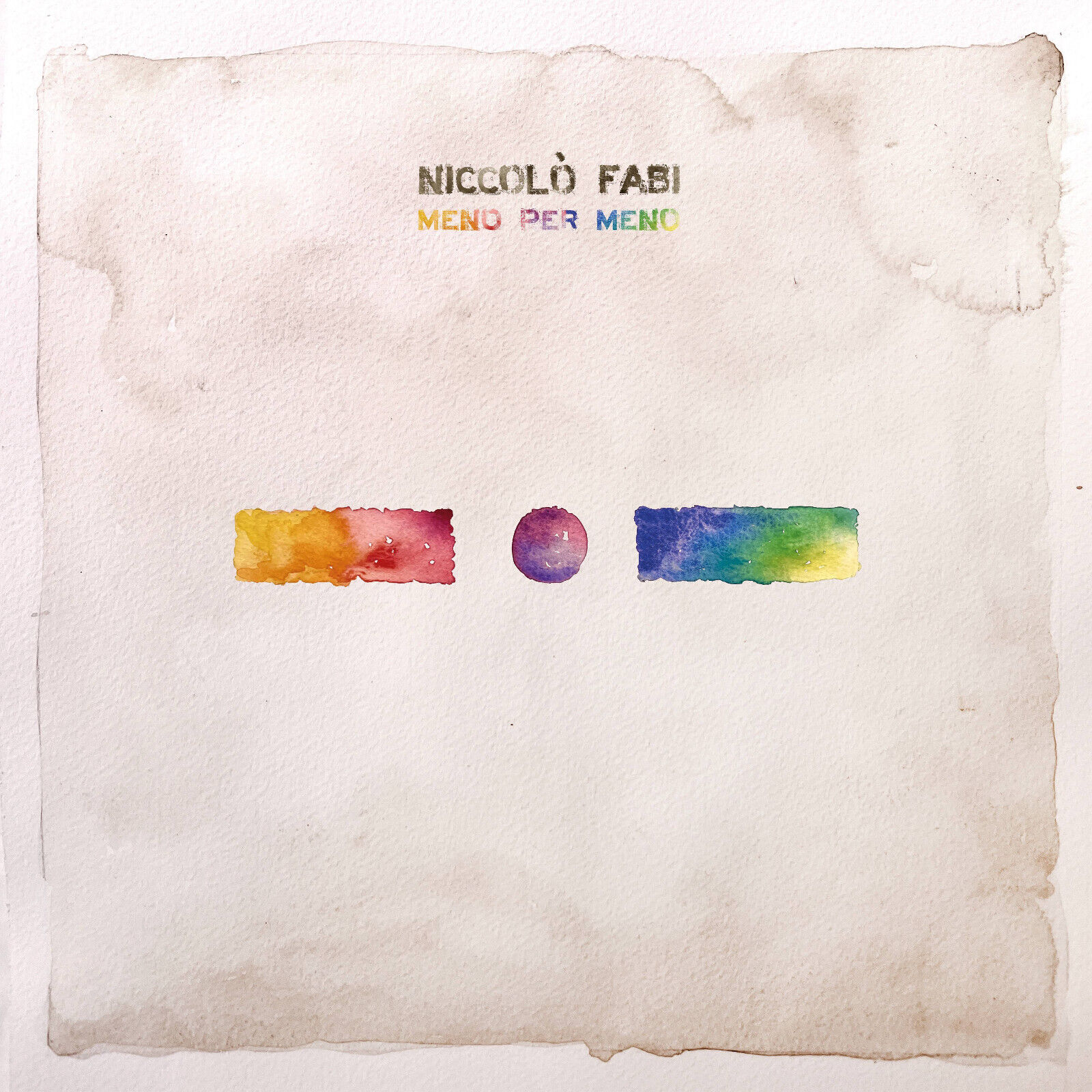 Fabi Niccolò Meno Per Meno Vinile Lp Nuovo Sigillato