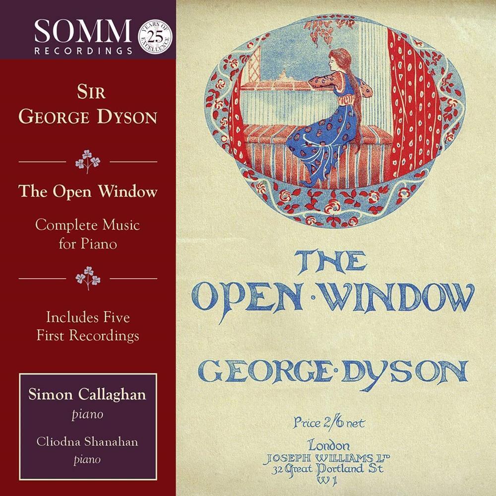 The Open Window - Complete Music For Piano  (2 Cd) - George Dyson (Audio Cd)