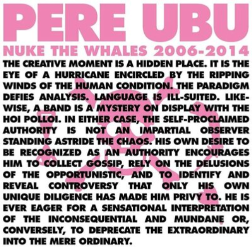 Pere Ubu Nuke the Whales 2006-2014 (Vinyl LP) 12" Album Box Set
