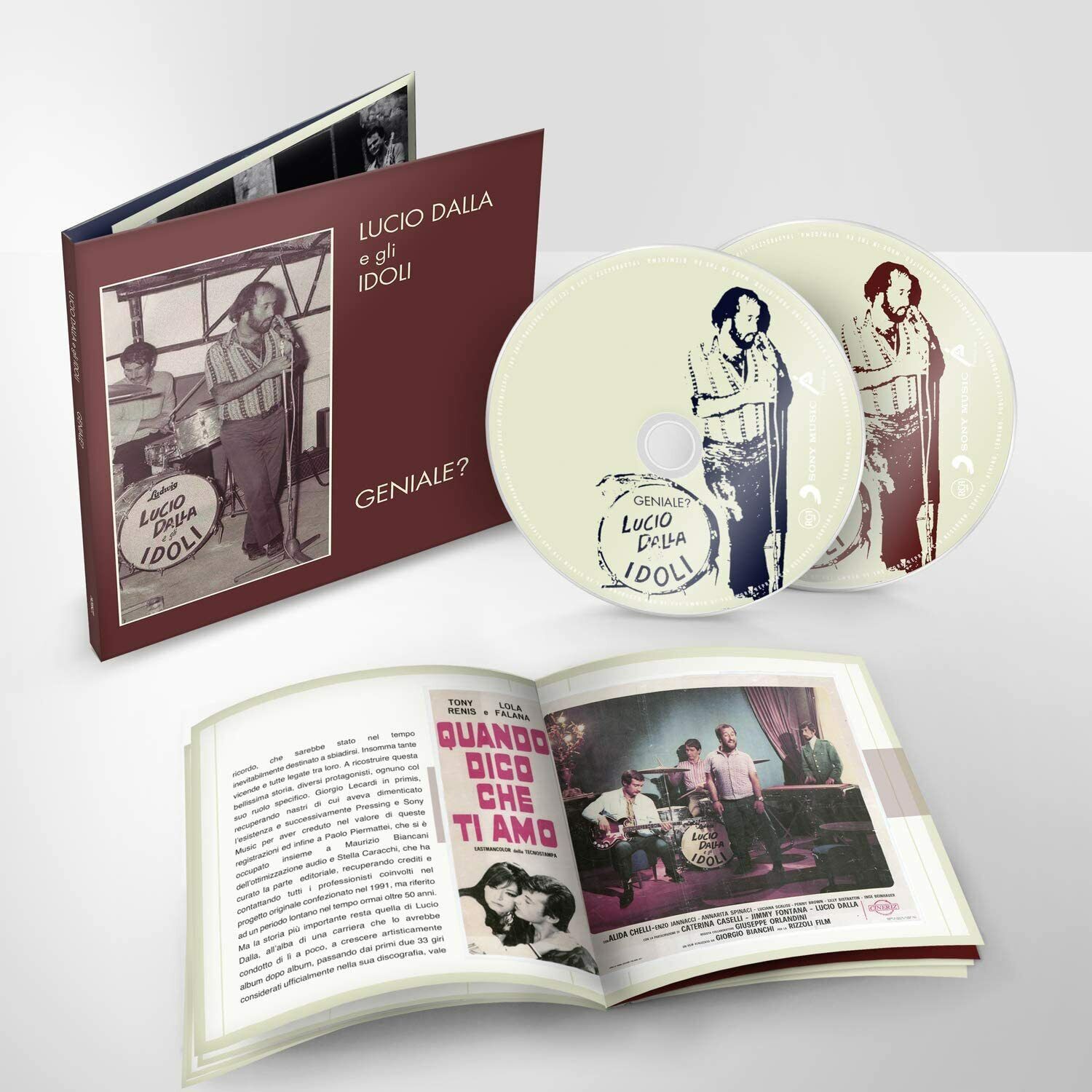 Dalla Lucio E Gli Idoli Geniale (Nuova Edizione Con Bonus) Doppio CD Nuovo