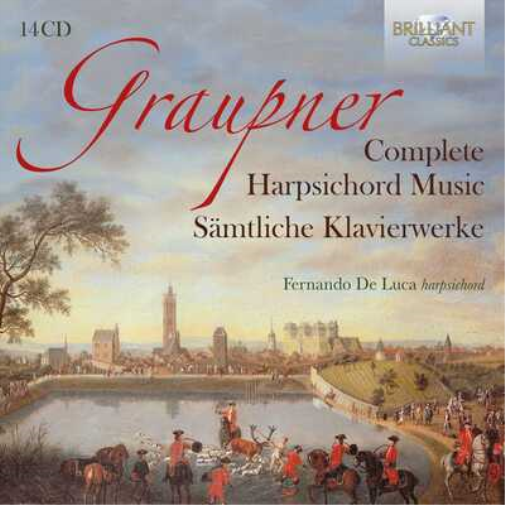 Christoph Graupner Graupner: Complete Harpsichord Music (CD) Box Set